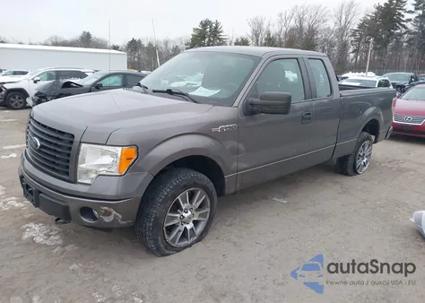 2014 Ford F-150 Stx from USA, damaged, VIN 1FTFX1EF2EFB13817